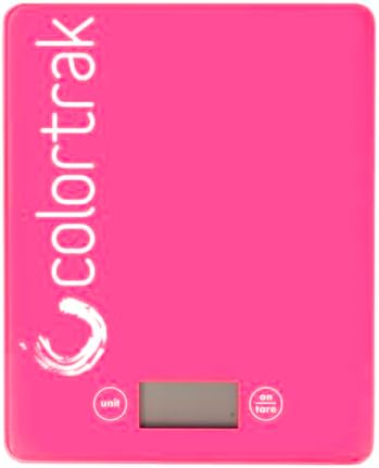 Colortrak Digital Scale, Tempered Glass, 8" x 6.5" by Colortrak