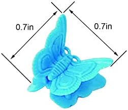 100 Pieces Assorted Color Butterfly Hair Clips, Beautiful Mini Butterfly Hair Clips Hair Accessories for Women and Girls (Random color) - Image 3