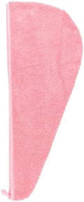 ibasenice Plush Salon Dry Hair Hat Wrap with Button for Wet Hair by ibasenice