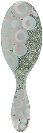 Wet Brush Original Detangler Hair Brush, Teal (Groovy Disco), Ultra-Soft IntelliFlex Bristles, Detangling Bristles Glide Through Tangles (Wet Dry & Damaged Hair), Women & Men by WetBrush