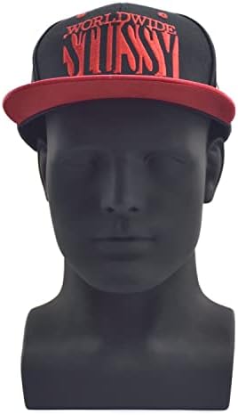 FanLin Male Mannequin Head Professional Manikin Head for Display Wigs Hats Headphone Mask Sunglasses Jewelry and Scravat Display Stand (Matte Black) - Image 4