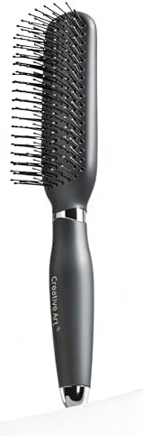 Hair Brush for Men, Detangling and Styling Hairbrush with Nylon Bristles by CREATIVEART