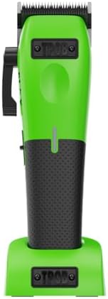 TPOB Play Barber Hair Clippers for Men 7500 RPM with Rubber Grips (Green 2 Set) - Image 6
