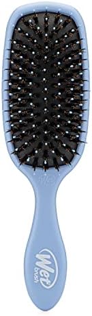 Wet Brush Shine Enhancer Hair Brush, Sky - Exclusive Ultra-soft IntelliFlex Bristles - Natural Boar Bristles for All Hair Types - For Women and Men, Wet and Dry Hair by WetBrush