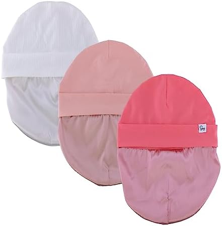 Jersey Beanie Hat for Newborn Baby Boys Girls Silky Satin Lined Hats Bonnet Toddler Infant Little Kids Beanies Caps - Image 5