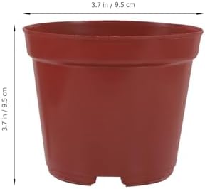 LIOOBO 50pcs Plastic Bonsai Training Pots Round Planters - Image 2
