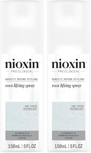 NIOXIN Density Defend Styling Root Lifting Spray | Hair Thickening Spray | Texturizes and Volumizes-| 5.1 Fl oz.,(Pack of 2) by Nioxin