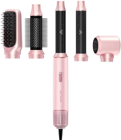 Dryhsip 5 in 1 Hair Styler & Wrap Air Curler, Low-Speed Hair Tools by Dryhsip