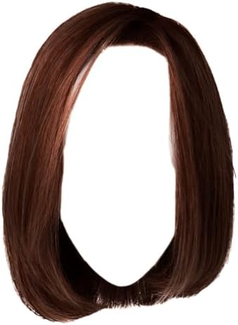 Raquel Welch Longing For London Luxurious Mid-Length Bob Cut Wig, Black Label Human Hair Collection by Hairuwear, Average Cap, RH32/31SS Shaded Cinnabar by Unknown