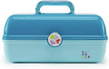 Caboodles On-the-go Girl - Forever Fun Cosmetic Organizer, Make-up & Accessory Case, Turquoise Over Sky, 1 count (CAB56264B) by Caboodles