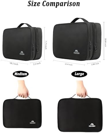 MATEIN Cable Organizer Bag, Large Travel Storage Bag, Sturdy Tool Case - Image 2