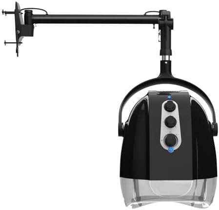 SyyBhb Wall Mount Hooded Salon Hair Dryer, Professional Ionic Hair Color Processor, Temperature & Drying Adjustable, 60-Minute Timing, 52" Extendable Arm, 25lbs Installed on Load Bearing Wall by SyyBhb