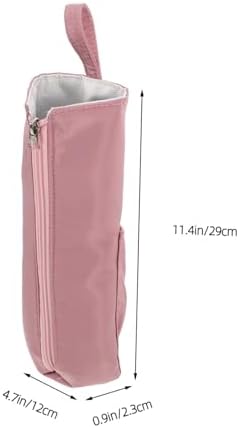 Heat Resistant Nylon Curling Iron Travel Pouch with Hanging Design - Image 2