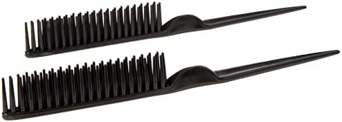 CocoBlack Naturals 3 Row Styling Comb For Detangling, Defining And Separating Curls (Black) by CocoBlackNaturals