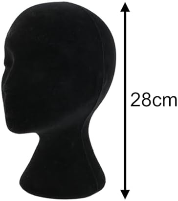 Foam Mannequin Head for Display,Wig Stand Hat Jewelry Holder - Image 4