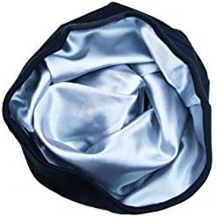 Grace Eleyae GE Women's Satin Lined Sleep Cap Slap Silky Beanie Soft Smooth & Stylish Hair Care Hat - Image 5