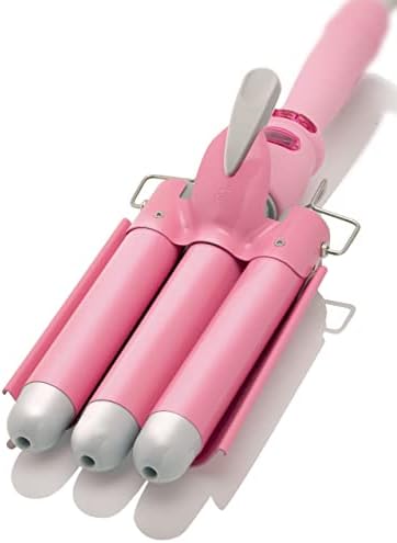 Alure Three Barrel Curling Iron Wand, 1 Inch Ceramic Tourmaline Hair Waver by AlureXAsaniHairProducts