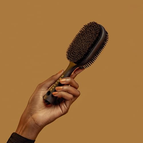PATTERN Beauty by Tracee Ellis Ross Double-Sided Boar Bristle Brush w Firm Boar & Nylon Bristles. Smoothing hair brush. - Image 4