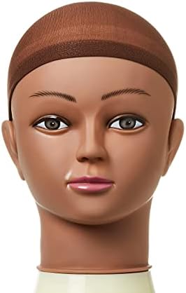 Red by Kiss Stocking Wig Cap 5 PCS (Dark Brown) - Image 4