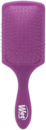 Wet Brush Paddle Detangler Hair Brush, Purple Frost - Ultra-Soft IntelliFlex Detangling Bristles with AquaVent Design - Spread Hair Treatments Evenly - Glides Through Tangles For All Hair Types by WetBrush