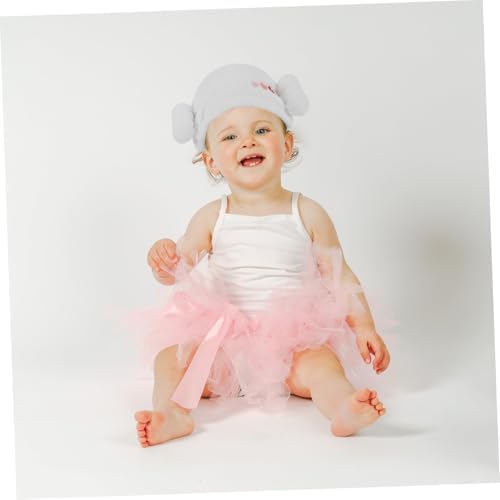 NOLITOY Cotton Hair Drying Hat with Heart Pattern for Soft Absorbent Hair Towel Wrap Quick Dry Bath Cap - Image 2
