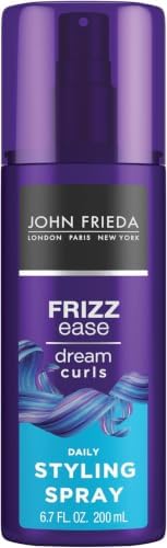 John Frieda Anti Frizz,Frizz Ease Dream Curls Daily Styling Spray for Curly Hair,Magnesium-enriched Formula,6.7 Oz,(Pack of 6) by JohnFrieda