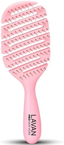 Flex Detangling Hair Brush (BABY PINK) - Image 2