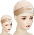 Riemann Silicone Wig Grip Cap,2in1 Wig Cap with Grip (Nude,2Pcs) by Unknown