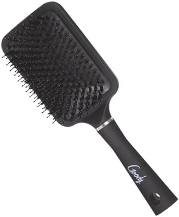 Goody Detangle It Paddle Brush, Black, Custom Style Detangler with Nylon & Boar Bristles, Use as a Detangling or Styling Brush to Tackle Tangles & Knots, For Thick Hair (Pack of 2) - Image 3
