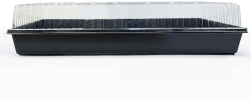 Jiffy Seed Starter Tray with Humidity Dome - Lightweight Propagation - 10 Pack - Plastic by Jiffy