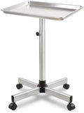 Salon Tray on Wheels, Salon Color Tray with Adjustable Height by lailelaodi