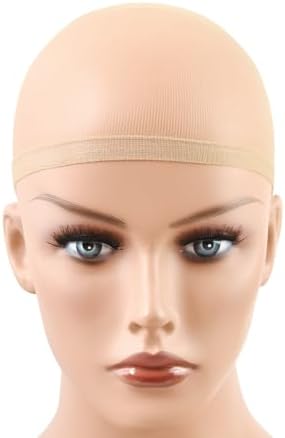 YANTAISIYU 20 Pcs HD Wig Cap for Women Ultra-thin Invisible Breathable Wig Cap Stretchy Nylon Stocking Wig Caps for Lace Front Wig - Image 7