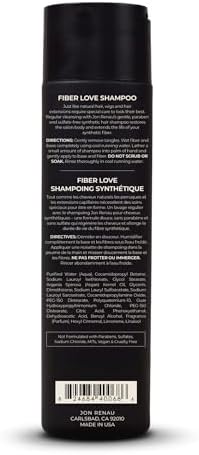 Jon Renau Synthetic Wig Shampoo, Paraben & Sulfate Free, Moisturizing and Gentle Cleanser for Wigs, Toppers, & Extensions, Safe for Colored Hair and Routine Wig Care, Helps Extend Fiber Longevity - Image 6