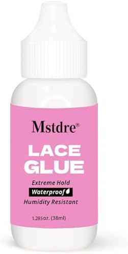 Strong Holding Glue for Lace Wigs and Hairdressing Systems - Invisible Bonding Non-Toxic Odorless or Latex Moisture and Water Resistant -Wig Retaining Accessory 1.285 oz by Unknown
