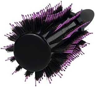 Wet Brush Volume & Body Round Brush for Thick to Coarse Hair - Volumizing Salon Blow-Out with Less Pain, Effort & Breakage - Natural Boar Bristle Detangles Knots, 1.5" Barrel - Image 3