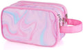 Pink Toiletry Bag for Girls, Travel Toiletry Bag for Teen Girls Cosmetic Bag Makeup Bag Waterproof Hanging Wash Bag Kids Toiletries by Vipdeal