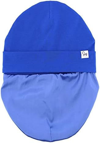 Jersey Beanie Hat for Newborn Baby Boys Girls Silky Satin Lined Hats Bonnet Toddler Infant Little Kids Beanies Caps - Image 4