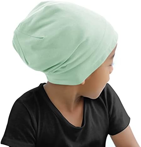 Kids Beanie Sleep Hats Bonnet for Child Curly Frizzy Hair Daily - Image 3