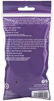 Goody Ouchless Polyband Hair Ties, 500 Ct, Assorted, Latex Elastic Bands - Image 2