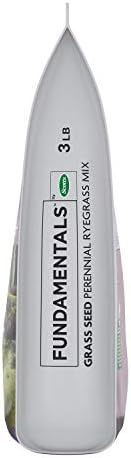 Fundamentals by Scotts Grass Seed Perennial Ryegrass Mix, Ideal for Sunny, High Traffic Areas and Erosion Control, 3 lbs. (Pack of 2) - Image 4