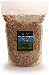 Contractor’s Grass Seed Blend by Eretz (3lb) - Choose Size! Willamette Valley, Oregon Grown. Premium, Number 1 Seeds Only! No Weed Seeds or Fillers by Eretz