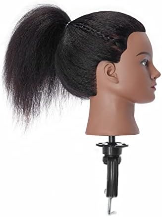 Hairingrid Mannequin Head 14"-16" 100% Real Hair Training Manikin Head - Image 5