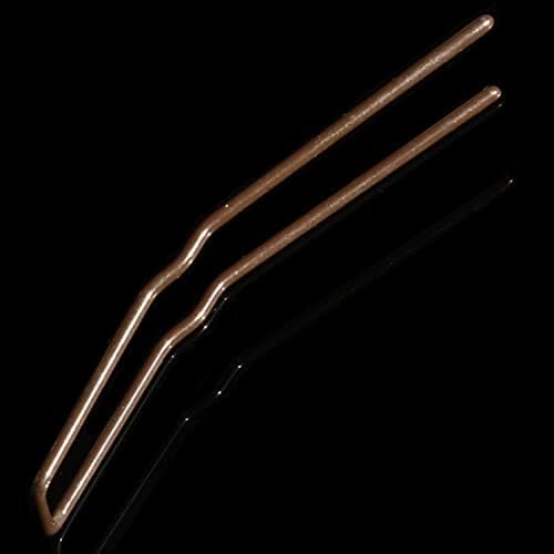 Professional Ballet U Shaped Hair-Pins ROCST Black for Woman Girl Buns 3 inch 12 Pack(Black) - Image 2