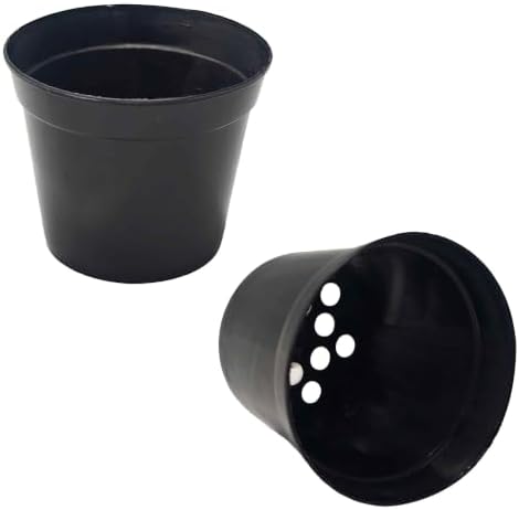 45PCS 2.7" Black Plastic Plant Pots, Mini Nursery Seedling Pot - Image 4