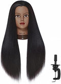 Hairingrid 26"-28" Mannequin Head Synthetic Fiber Hair Training Manikin by Hairingrid
