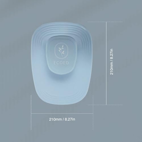 ecoed Scalp Massager Shampoo Brush, Scalp Scrubber & Exfoliator (Blue) - Image 5