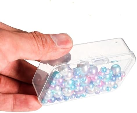Jetec 18 Pieces Small Clear Plastic Storage Box, 2.9 x 2.9 x 1 Inch - Image 7