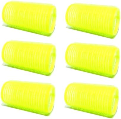 6-Pack Self-Grip Hair Rollers, 3.0cm -3.2cm (1"-1.2") Curlers for Volume, Random Color - Image 3