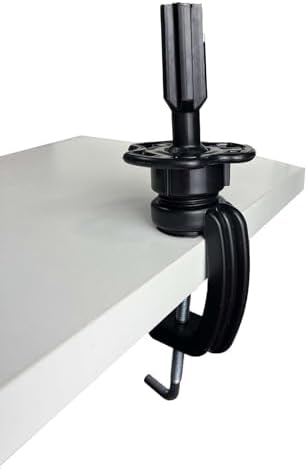 Opini Mannequin Head Table Clamp Stand Adjustable Wig Head Holder Plastic Metal Human Hair Mannequin Head Clamp Stand Solid Wig Head Holder - Image 3