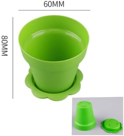 Cupcake Plant Nursery Pots with Humidity Dome, 25 Pack Dessert Cups - Image 2